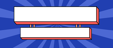 蓝色扁平新媒体运营运用技巧提升背景