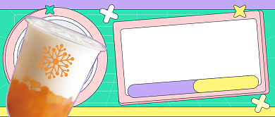 甜品暖冬新品上新公众号首图背景