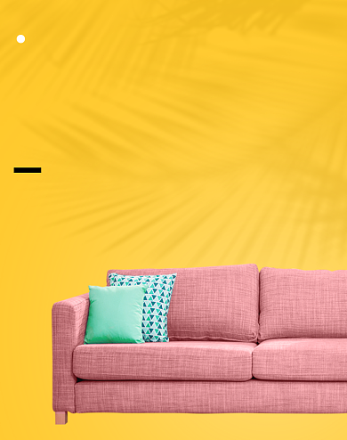 家具布艺沙发家居北欧极简ins风海报背景