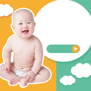 双十一母婴用品主图直通车背景