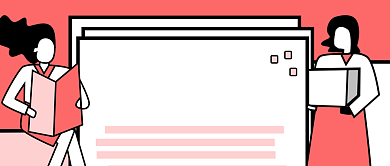 红色扁平年终表彰大会公众号首图背景