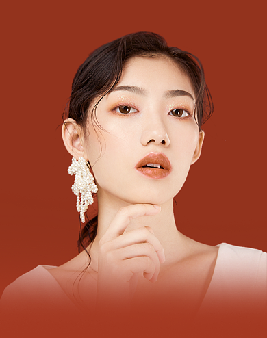 春上新新势力周红色服装女装海报背景