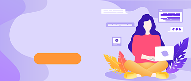 流量秘籍互联网运营插画公众号首图背景