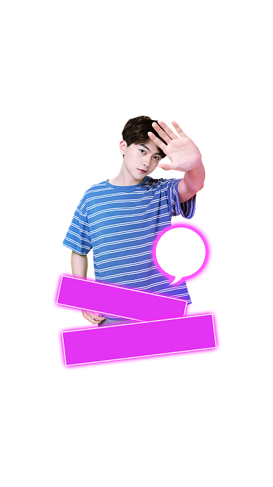 霓虹风直播悬浮主播信息悬浮框模板背景