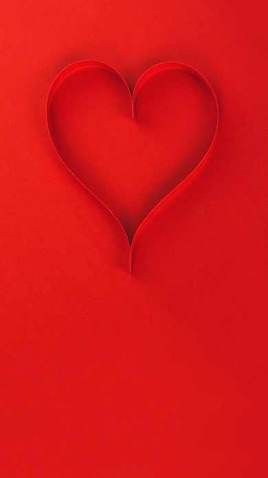 情人节贺卡祝福红色手机海报背景