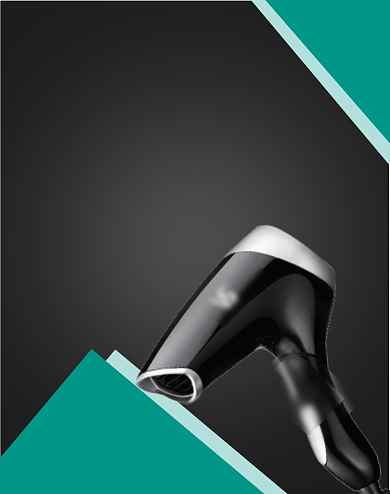 强劲吹风机电商海报背景