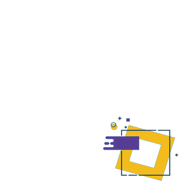 热销卡通黄色图标背景