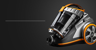 年货节家电吸尘器海报banner春节新年海报背景