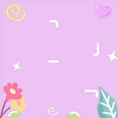 马卡龙ins风超甜预警公众号小图背景