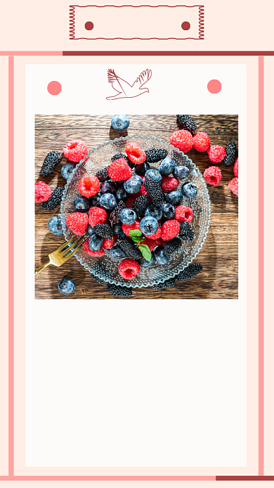 清新食物篇文章配图背景