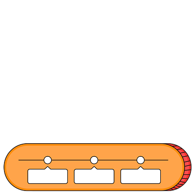 双十一预售活动进度条促销标签背景