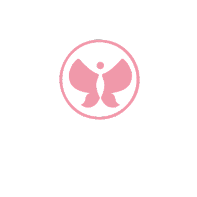 蝴蝶美容瘦身微整化妆品LOGO背景