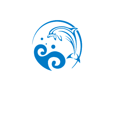 创意简约海洋馆logo背景