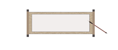 文学书法社古风大气公众号logo背景