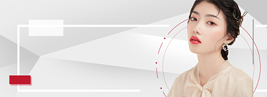 简约美容整形隆鼻医美海报背景