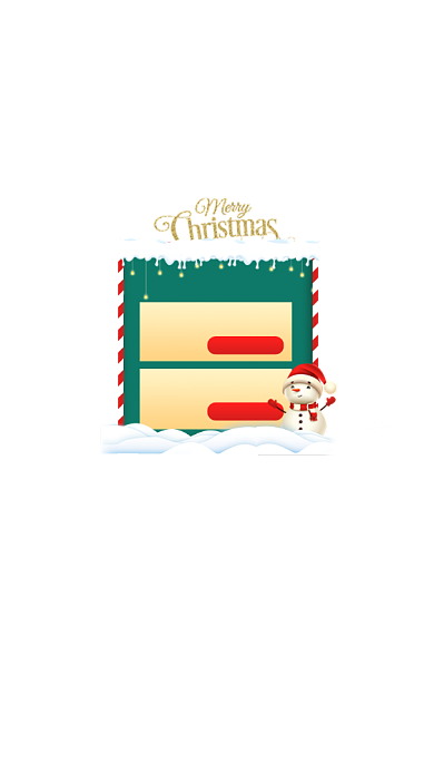 圣诞节双旦礼遇直播间优惠券弹窗背景