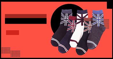 吸汗棉袜领券大减价背景