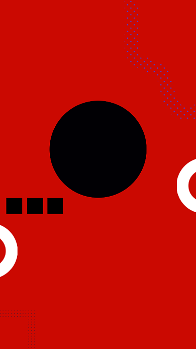 红色简约大气招聘求职配图背景