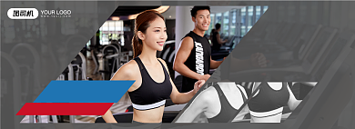 健身运动服装运动服海报背景