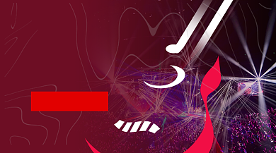 跨年演唱会宣传门票预订广告banner背景