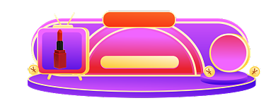 微立体双11狂欢节直播入口图胶囊图背景