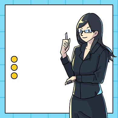 高中辅导班招生卡通方形海报背景