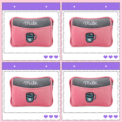 日用品上新手绘卡通促销拼图主图背景