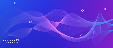 蓝紫渐变无畏造英雄电竞赛事公众号首图背景