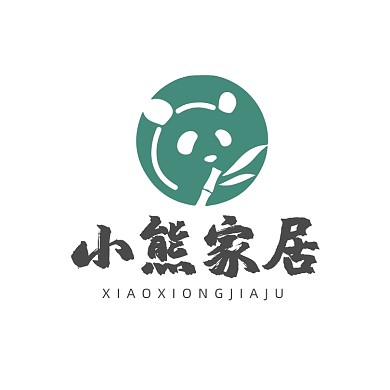 熊猫家具竹子家居LOGO
