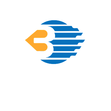 科技通讯字母B快递物流LOGO背景