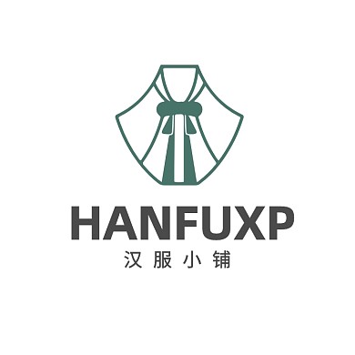 汉服古典服装店童装LOGO