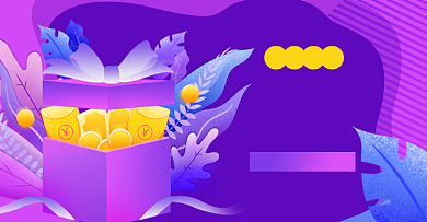 积分活动淘宝电商横版图背景