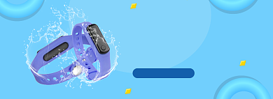 运动手环电商全屏海报背景