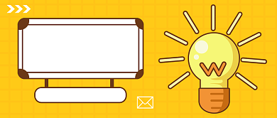 企业招聘创意卡通公众号首图背景