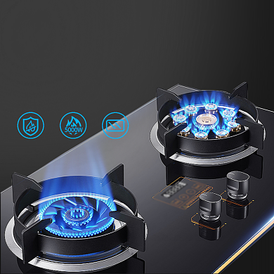 厨房家电燃气灶厨具产品主图背景