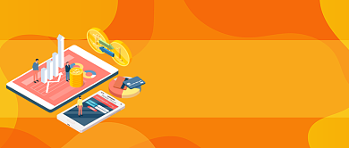 金融股票科技手绘卡通公众号首图背景