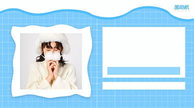 服装上新简约清新广告banner背景