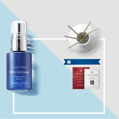 简约蓝色清新化妆品精华面膜美妆主图背景