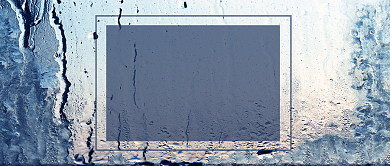 简约摄影风大寒气节公众号首图背景