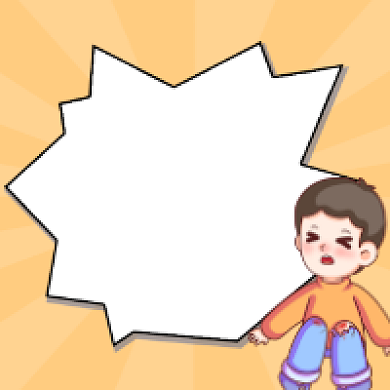 烫伤处理简约插画公众号次图背景