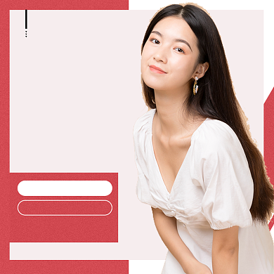 红色国庆节新品焕新季秋冬女装上新主图背景