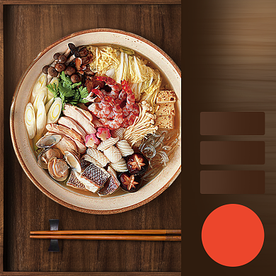 食品粉丝面条主图直通车背景