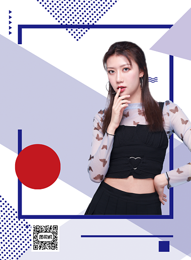 秋季服饰新品促销优惠打折印刷海报背景