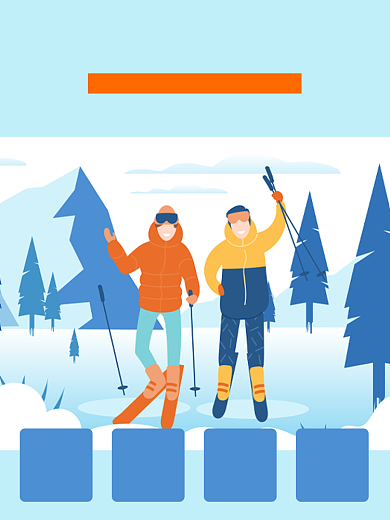 专业滑冰服服饰淘宝主图直通车模板背景