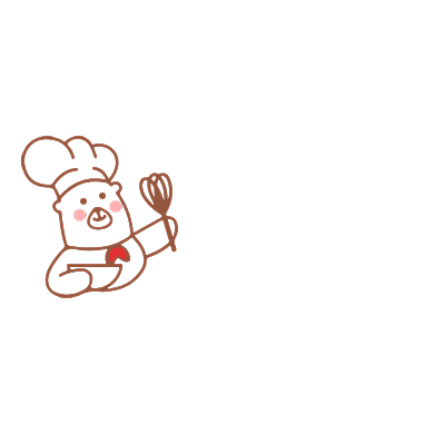 小熊面包店蛋糕店LOGO背景