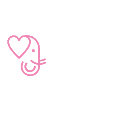 小象母婴用品儿童服装LOGO背景