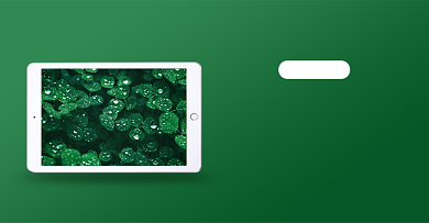 数码家电平板pad绿色电脑海报banner背景