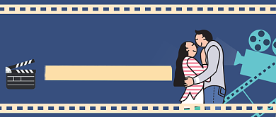 国庆电影资源娱乐公众号封面背景