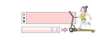 跑步健身清新简约公众号logo背景