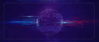 科技创新大会紫色互联网公众号首图背景